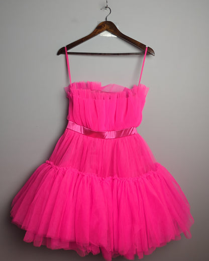 Pink Tulle Dress