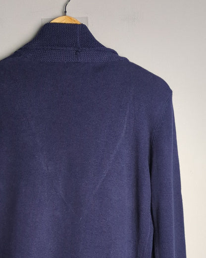 Promod Blue Knitted Cardigan