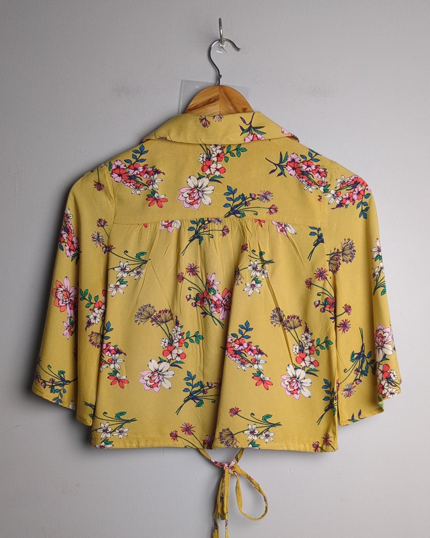 Nuon Beige Floral Shirt
