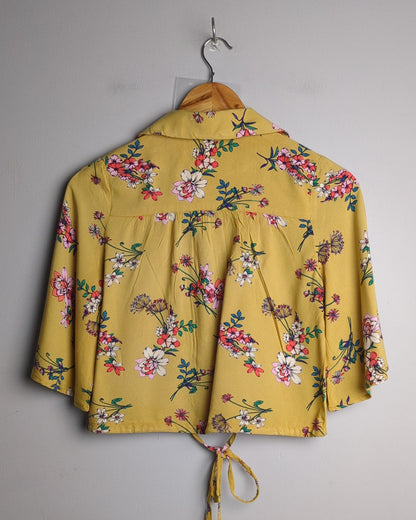 Nuon Beige Floral Shirt