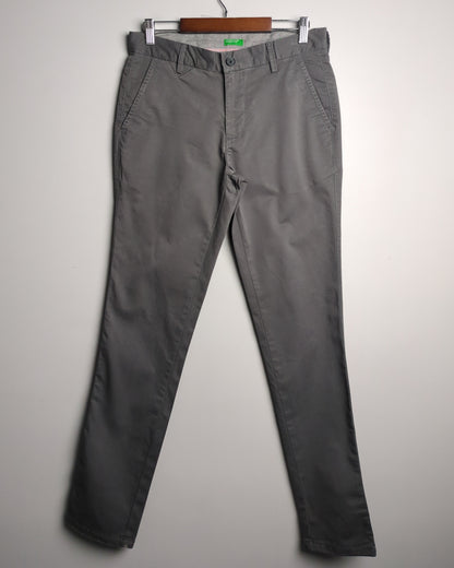 United Colors Of Benetton Gray Chino Pants