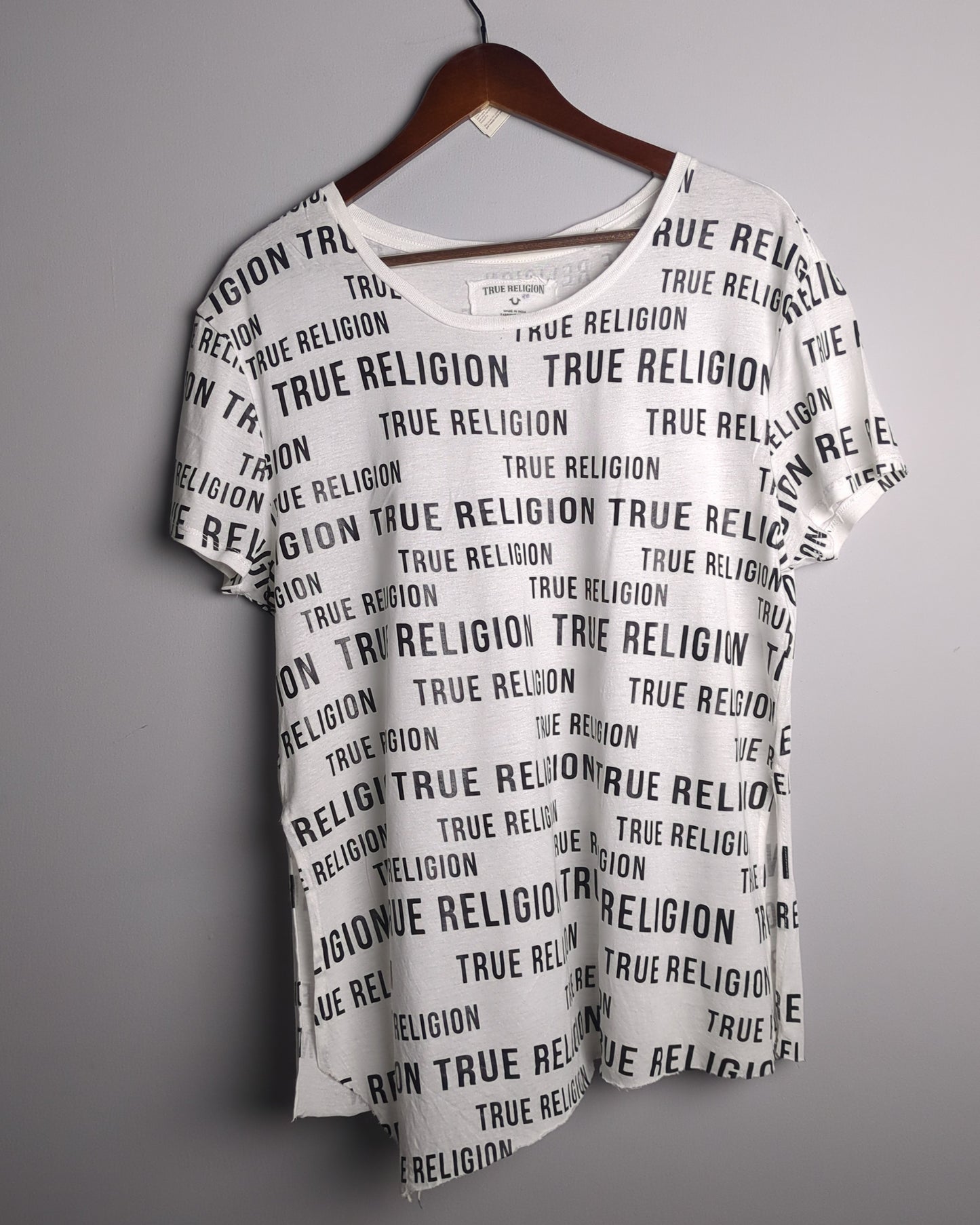 True Religion White Graphic T-Shirt