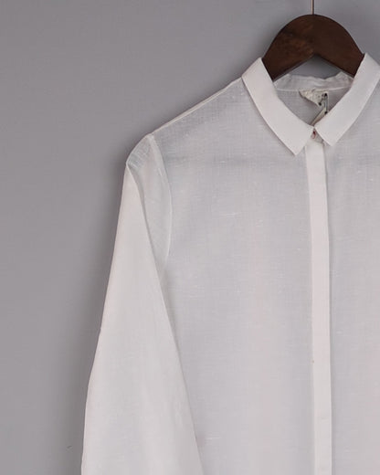 Nicobar White Long Cotton Kurta