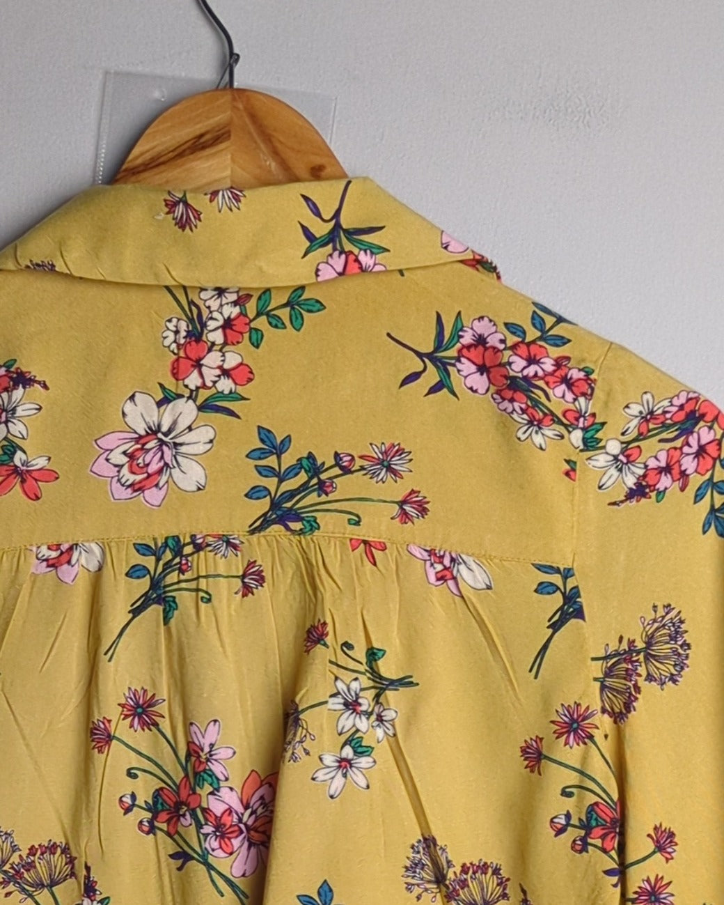 Nuon Beige Floral Shirt