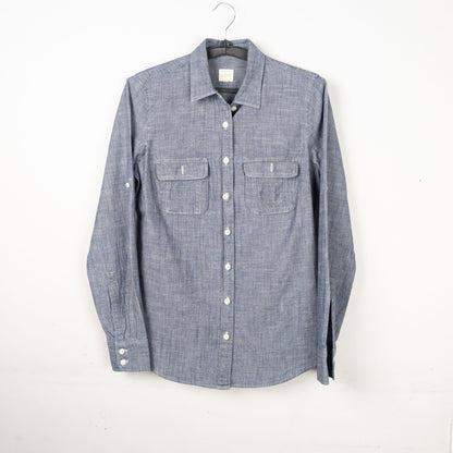 Chambray Button-Up Shirt