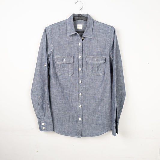 Chambray Button-Up Shirt