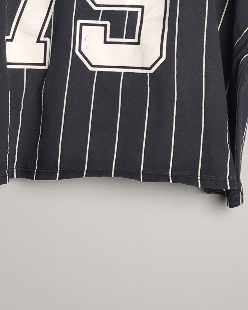 H&M Black Striped Top