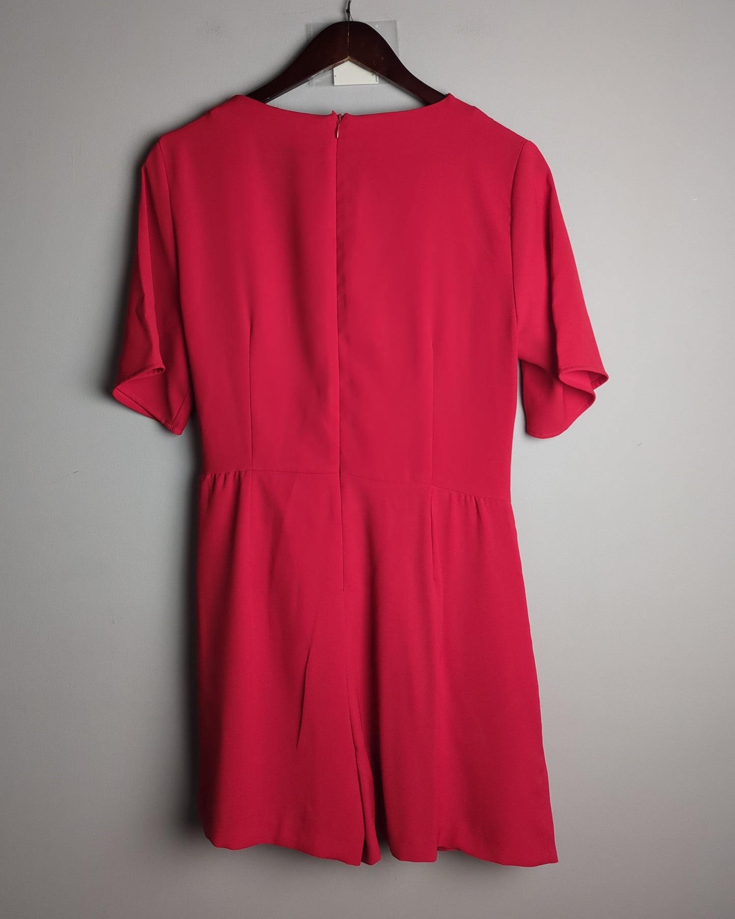Zara Red Wrap Dress