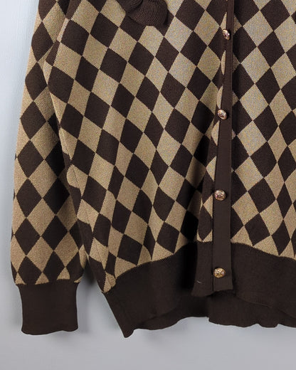 Argyle Cardigan