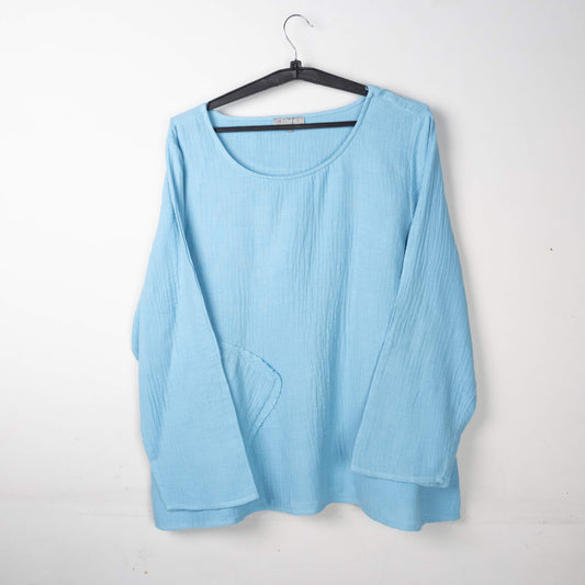 Textured Pocket Tunic