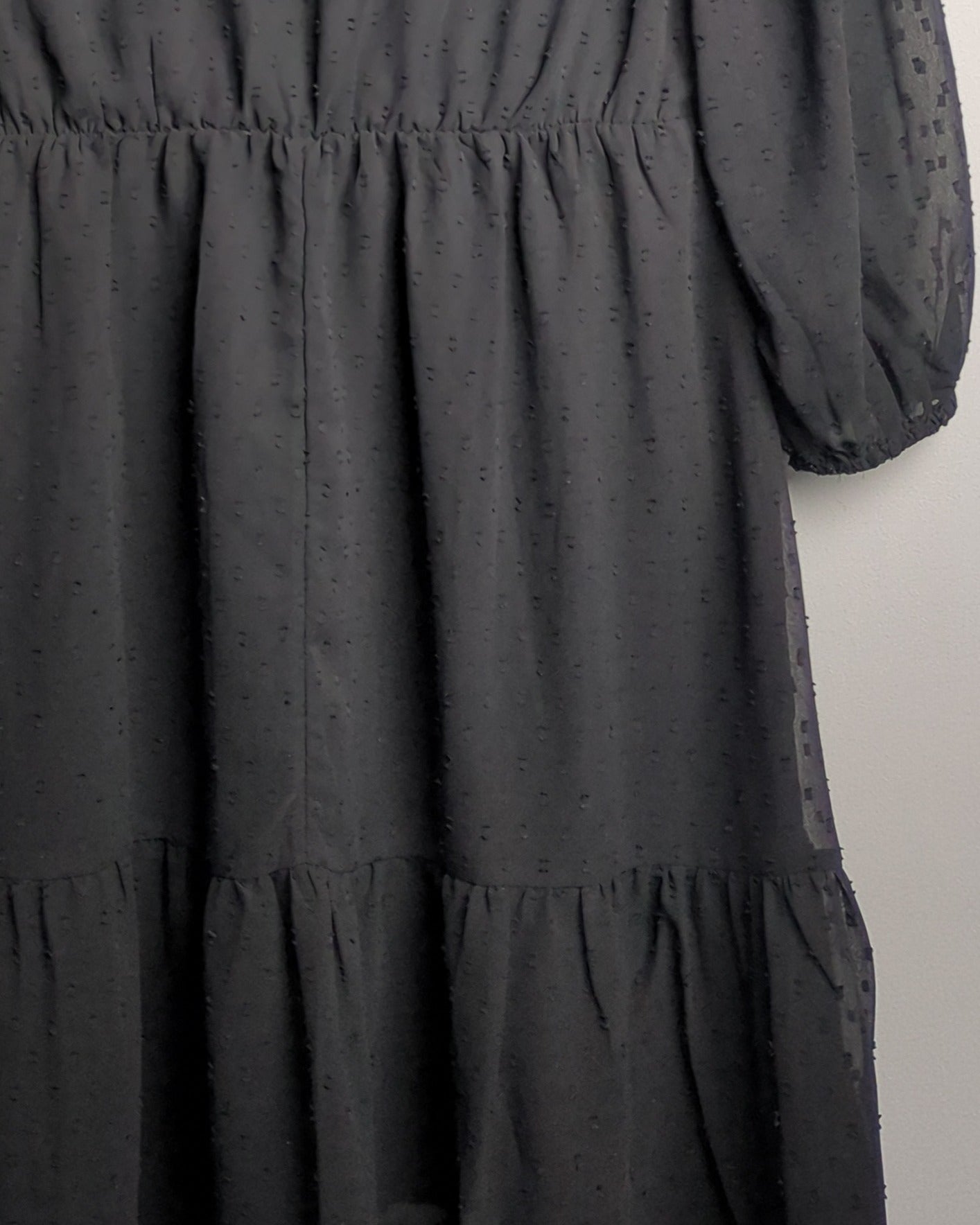 Rio Black Wrap Dress