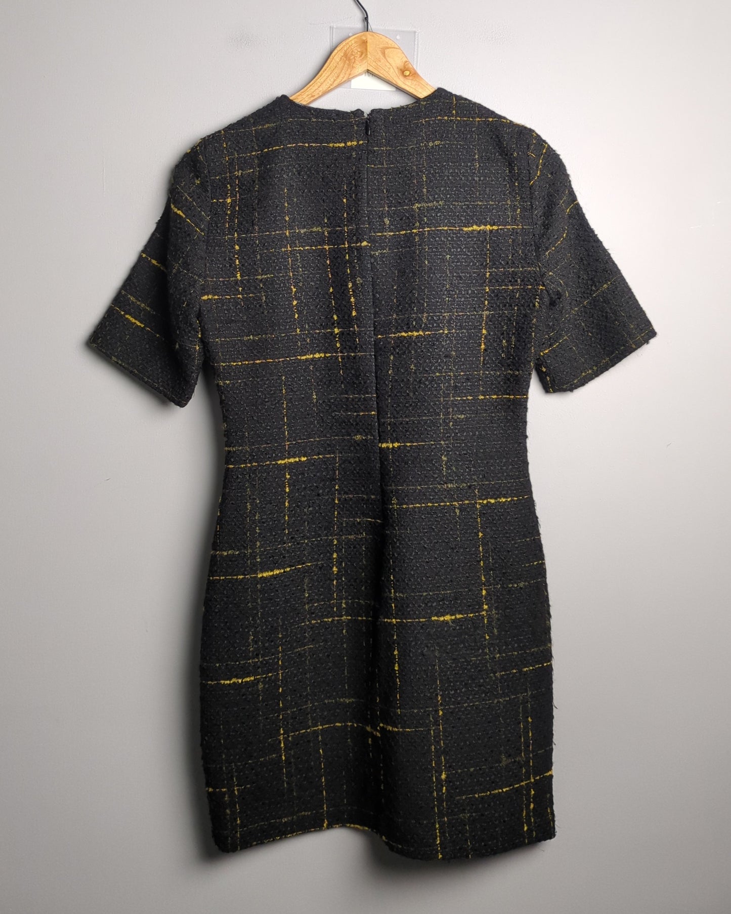 Zara Black Tweed Dress