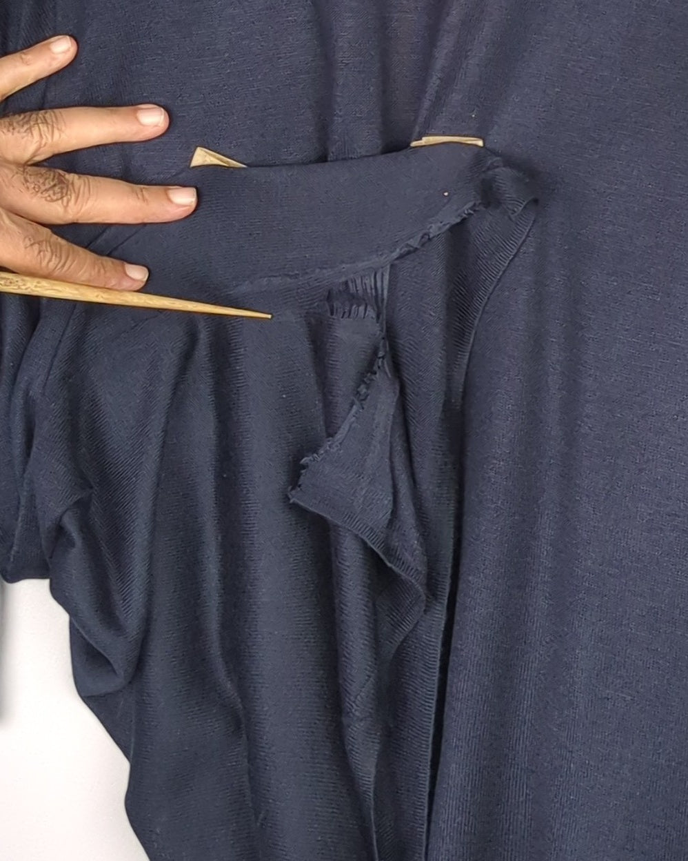 H&M Blue Knitted Sweater