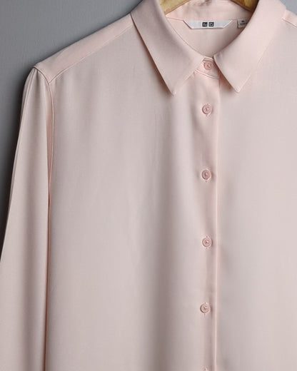 Uniqlo Pink Button-Down Shirt