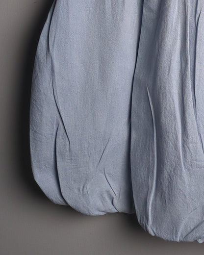 H&M Blue Denim Peplum
