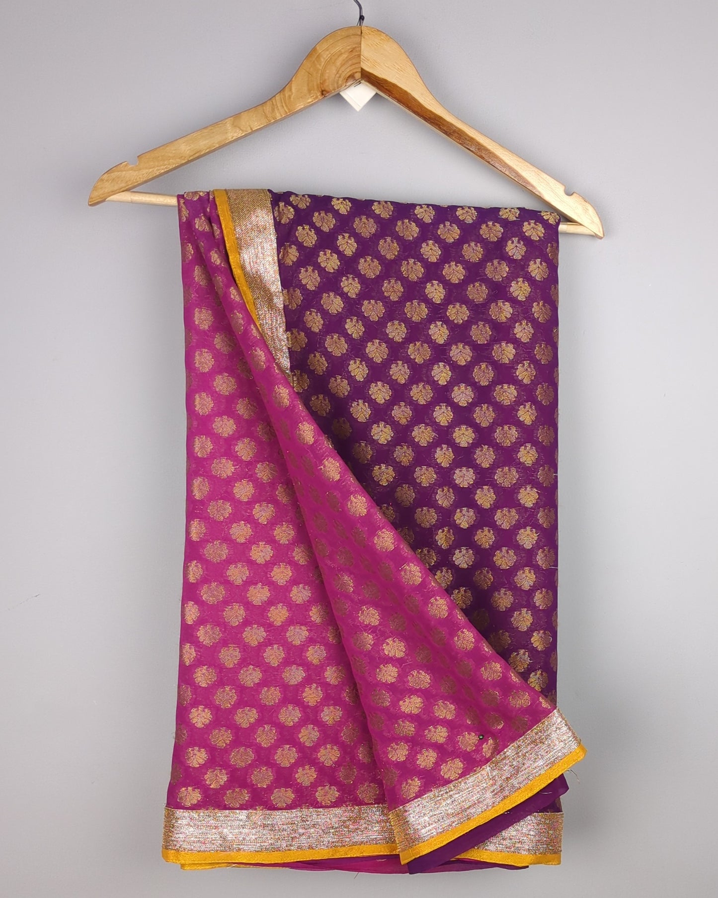 Purple Saree