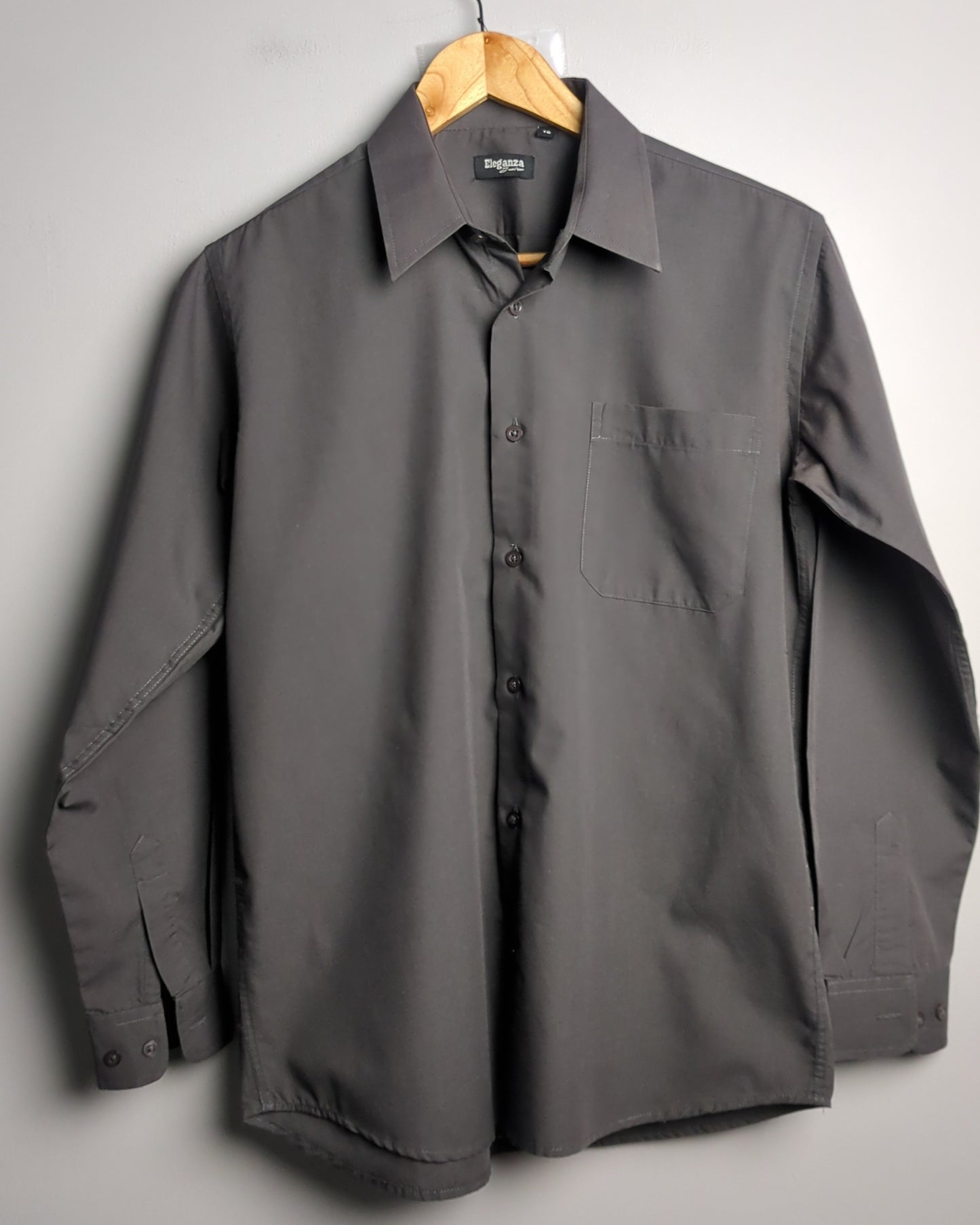 Eleganza Junior Gray Dress Shirt