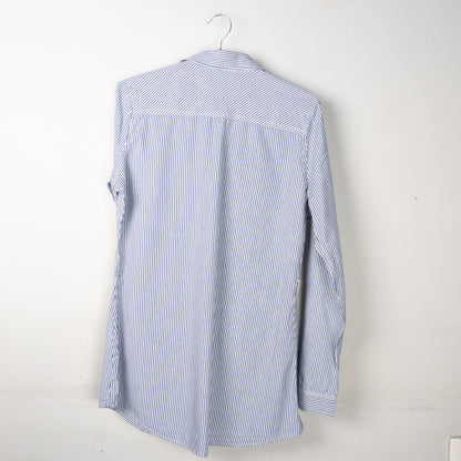 Striped Button-Up Shirt