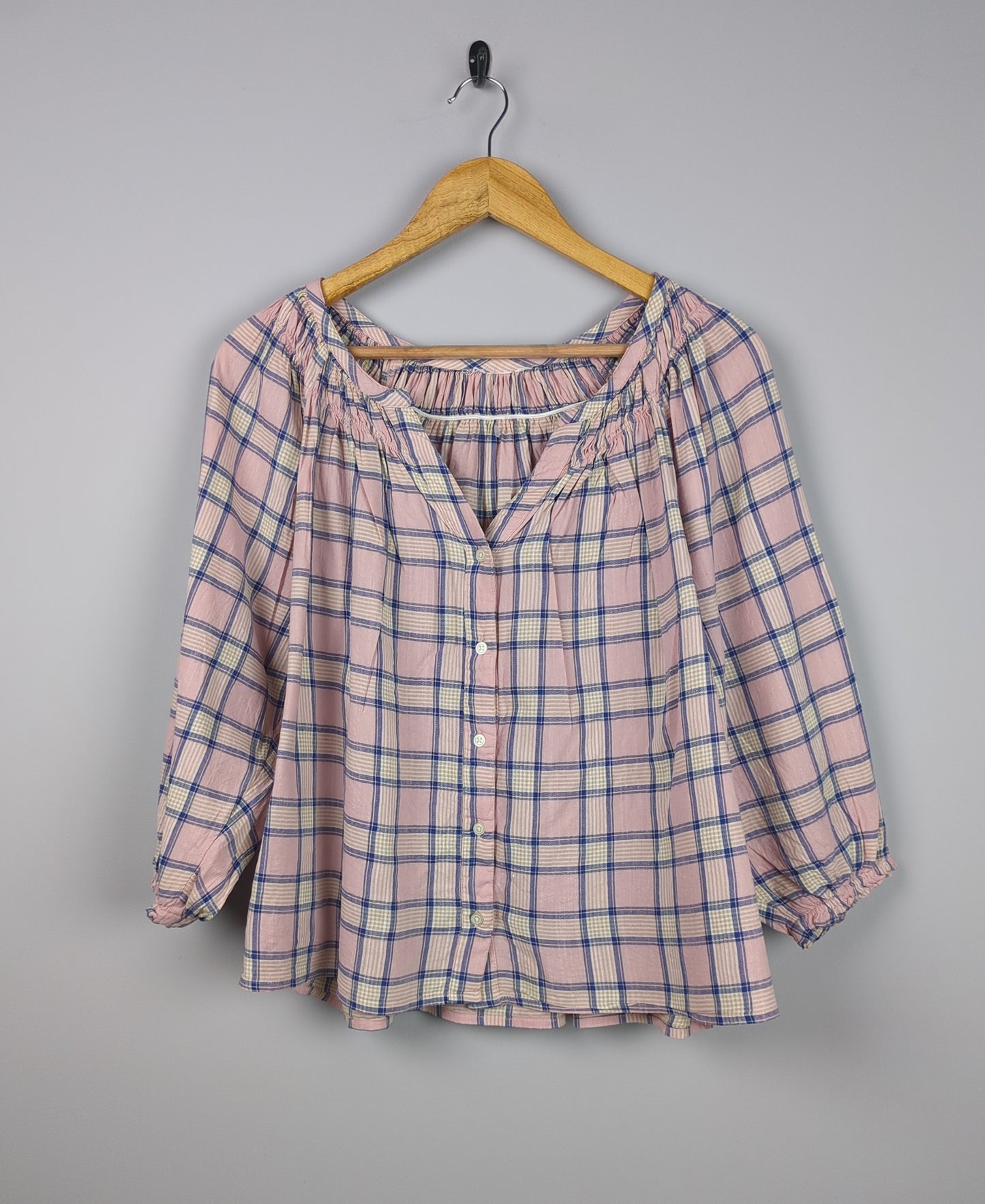 Plaid Peach