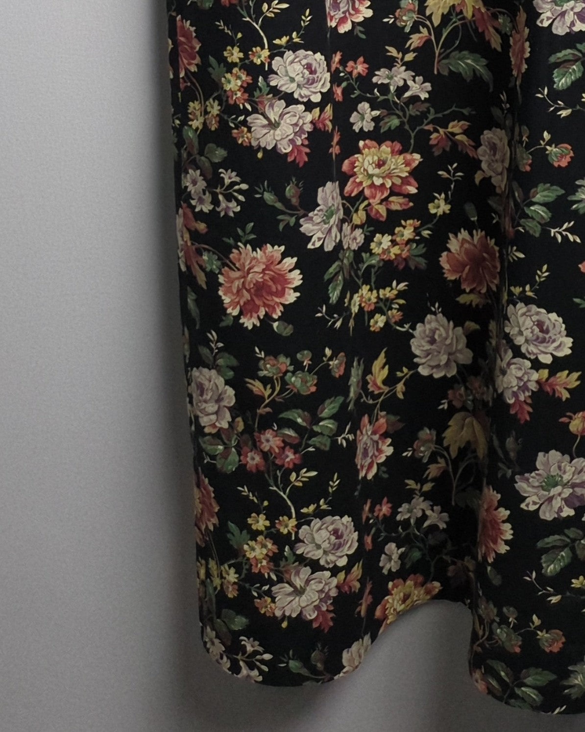 Black Floral Dress