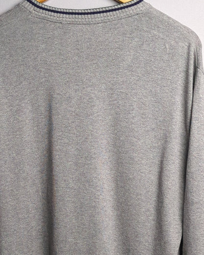 Wesport Gray V-Neck Sweater