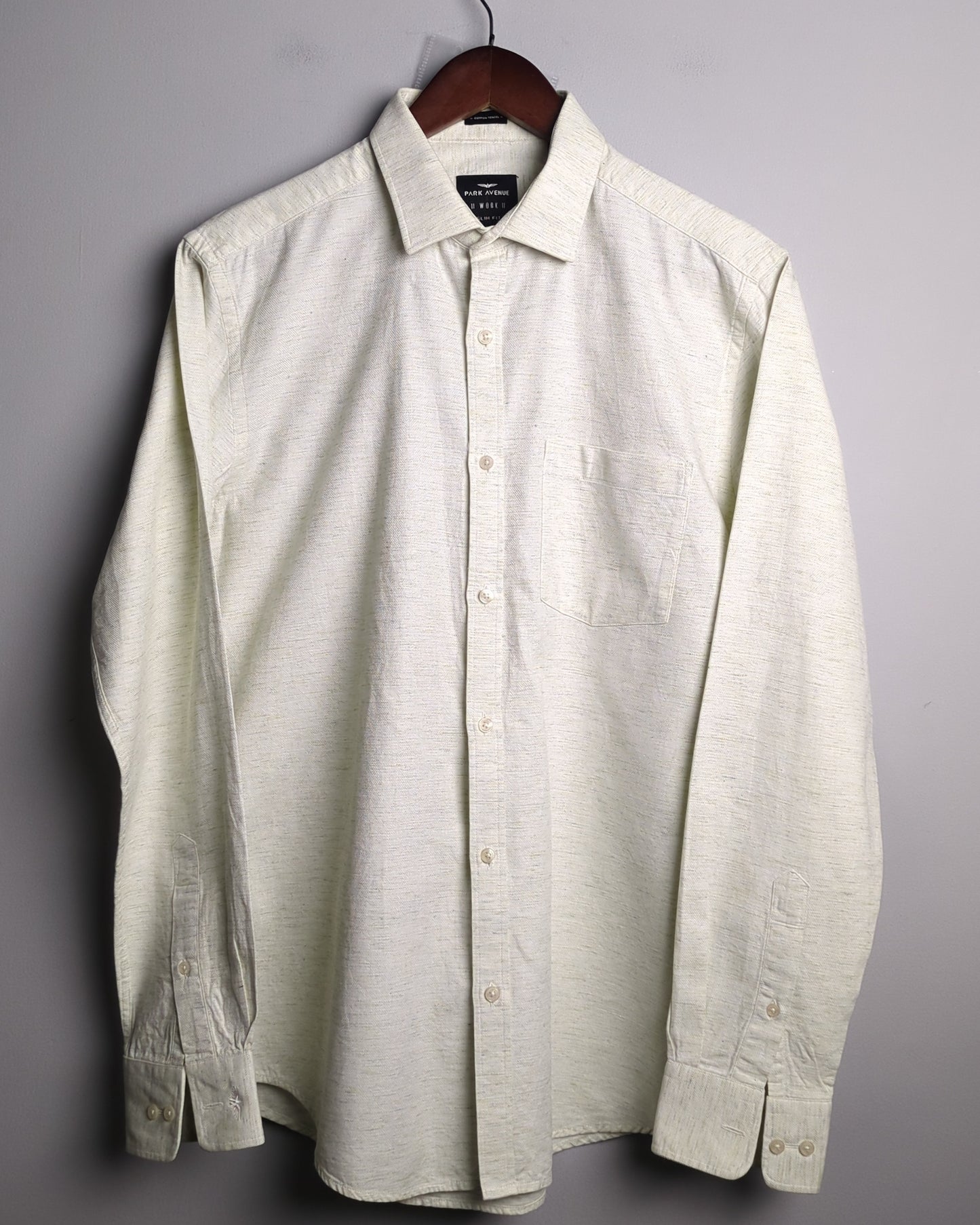 Park Avenue Beige Casual Shirt