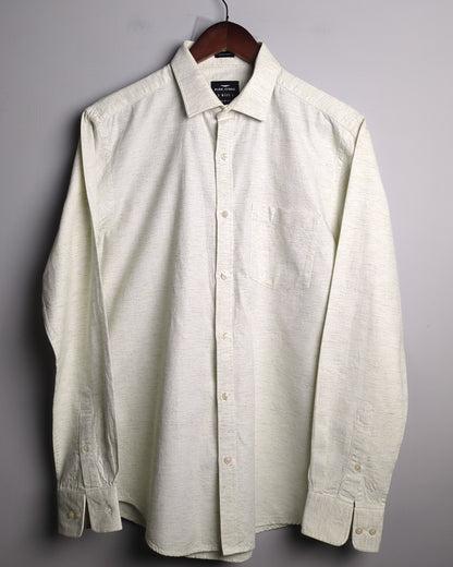 Park Avenue Beige Casual Shirt