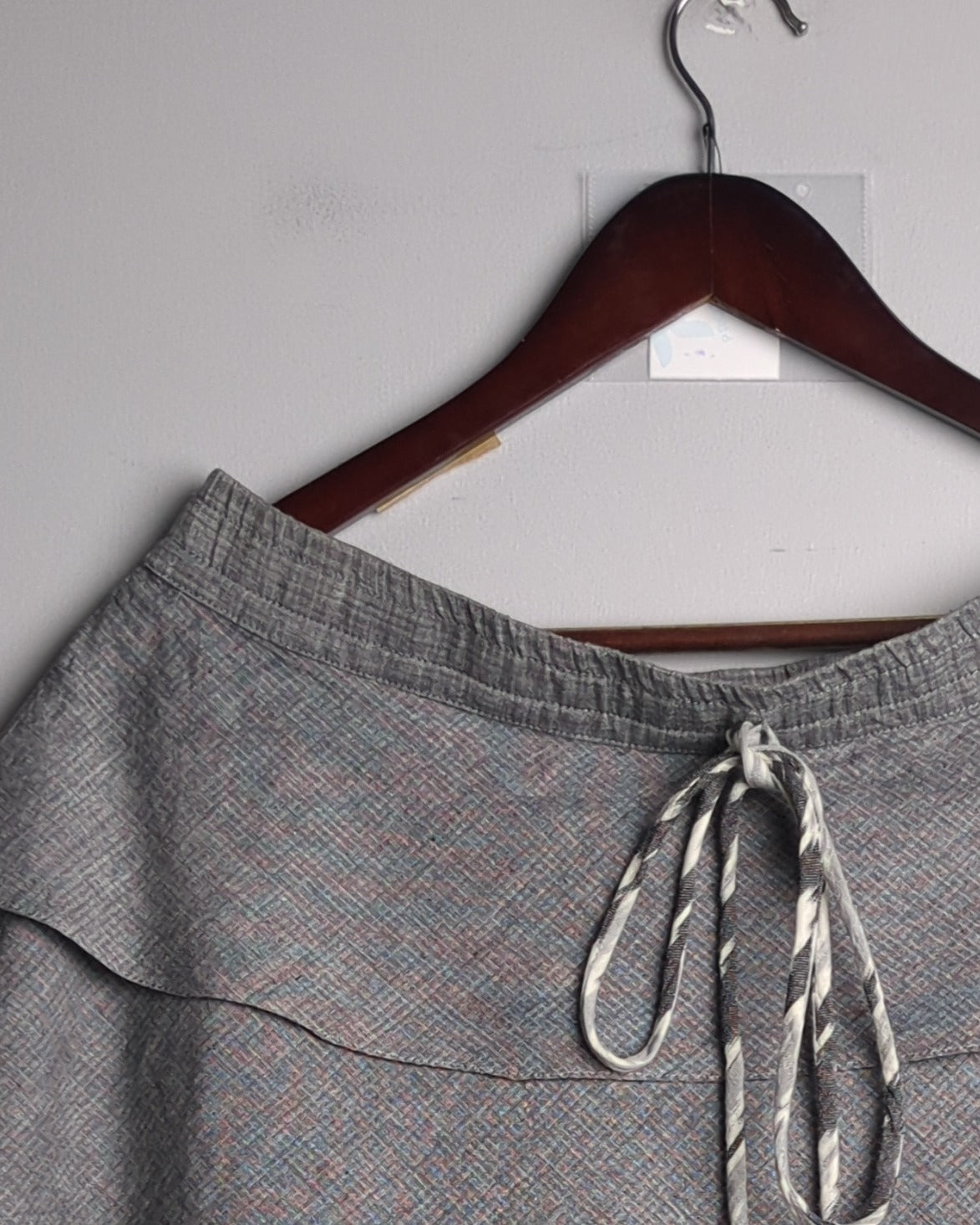 Iyla Gray Tiered Skirt
