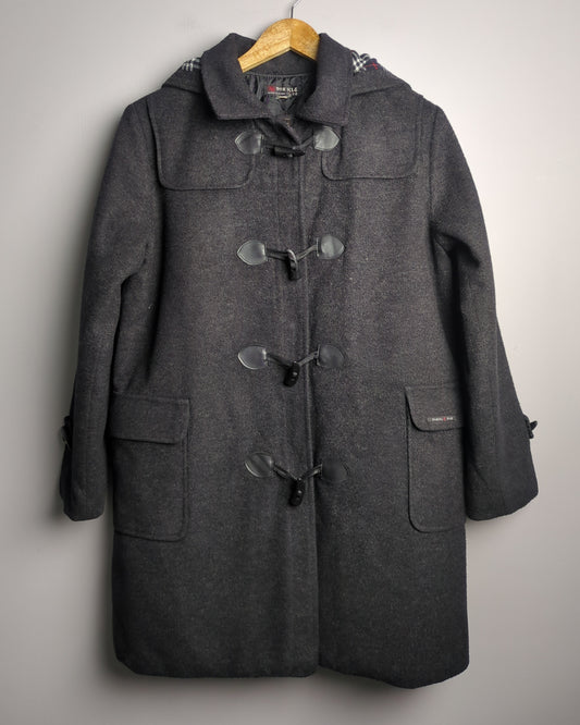 Pinkle Kid Gray Duffle Coat