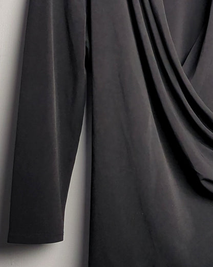 Black Wrap Top