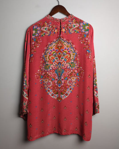 Red Bohemian Tunic