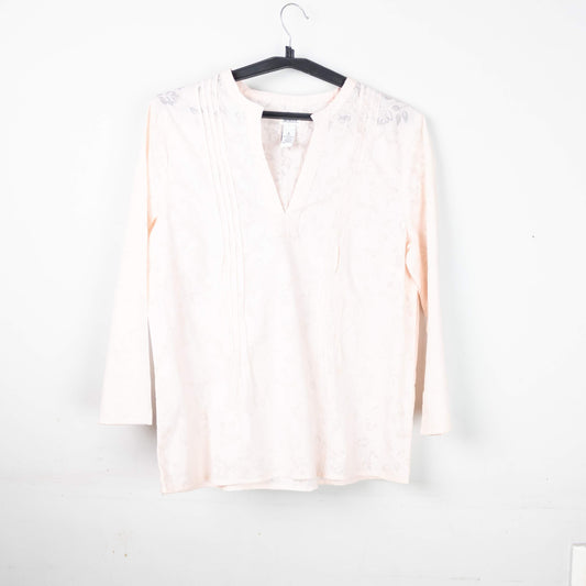 Floral V-Neck Blouse