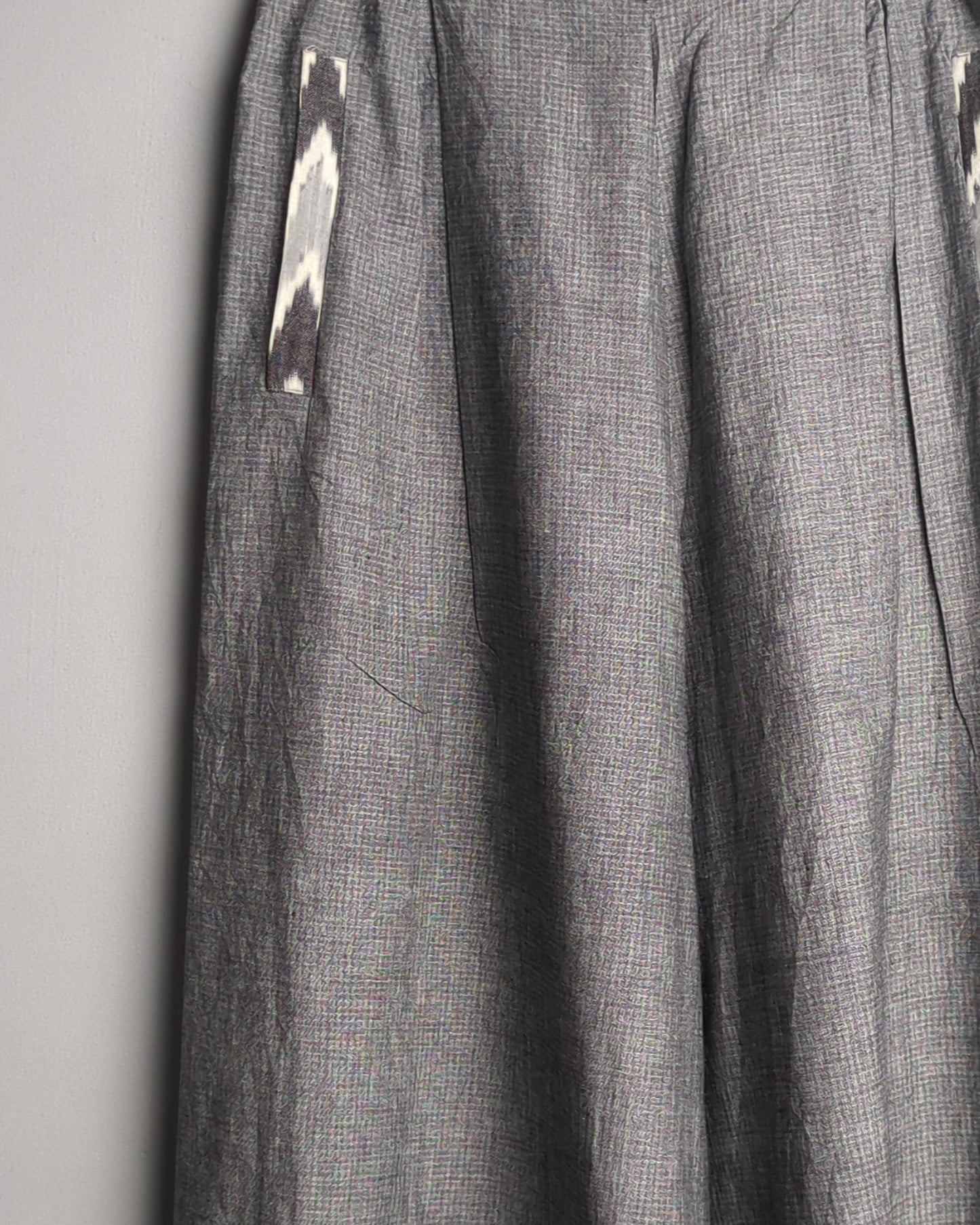 Iyla Gray Wide Trousers