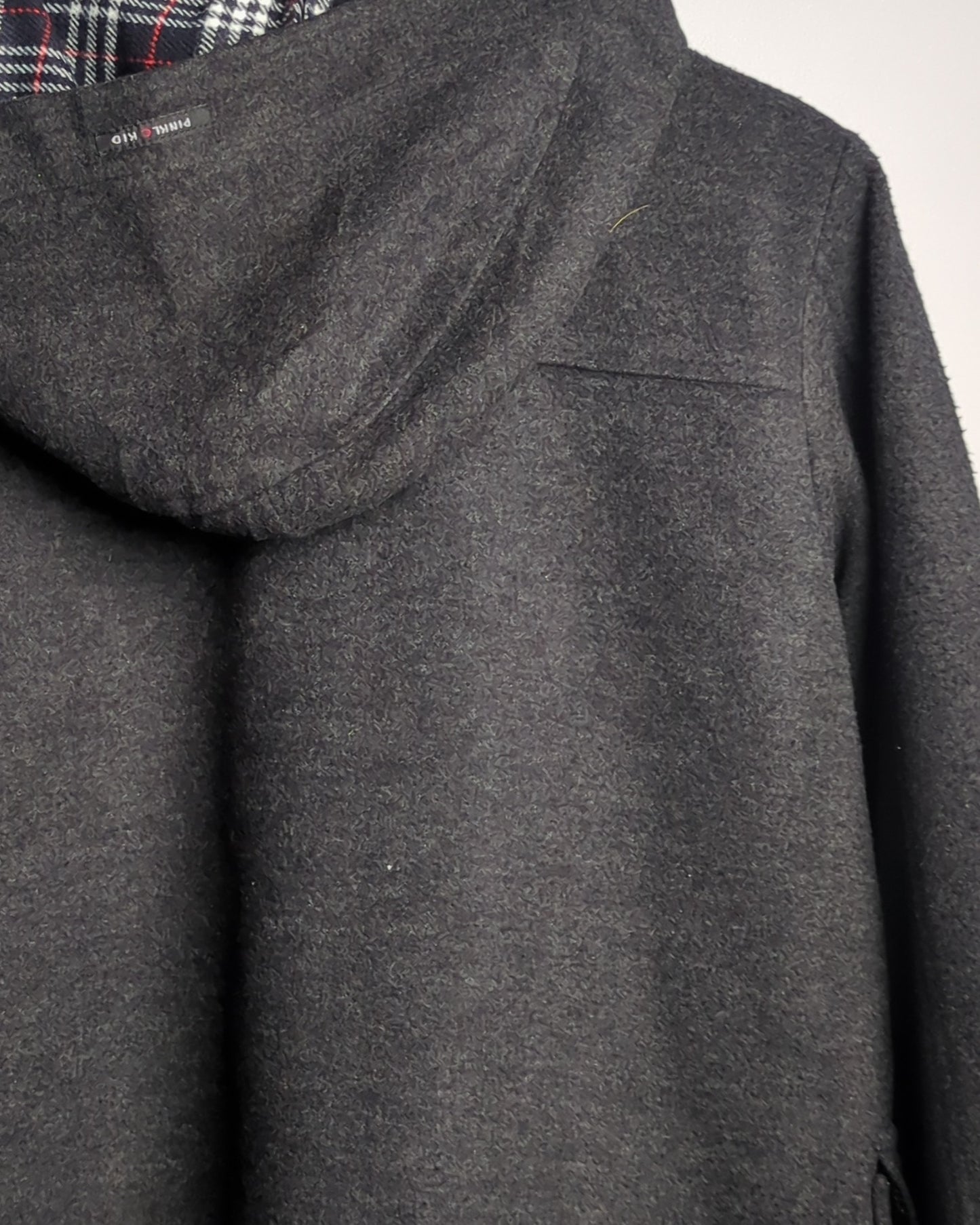 Pinkle Kid Gray Duffle Coat