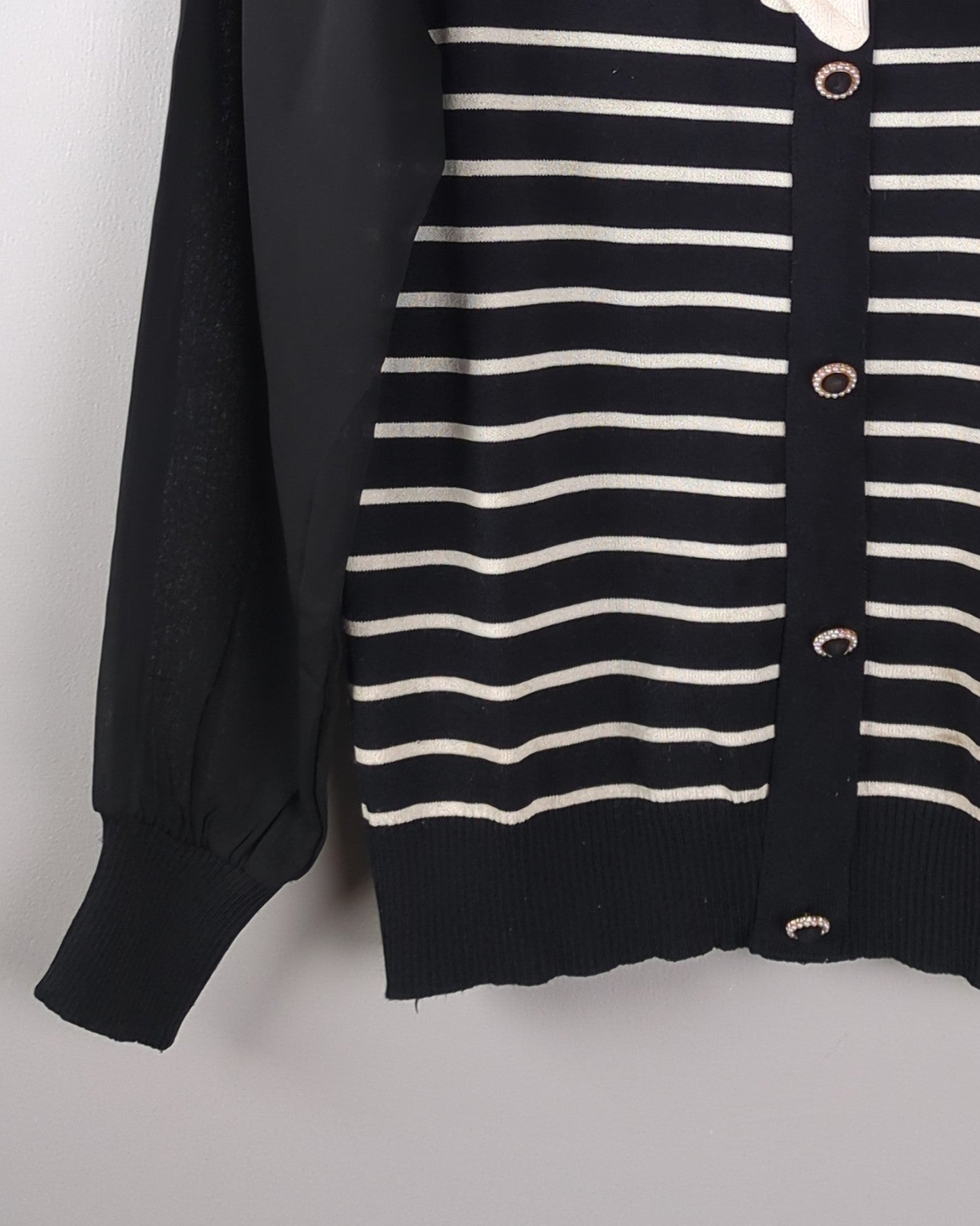 Striped Cardigan