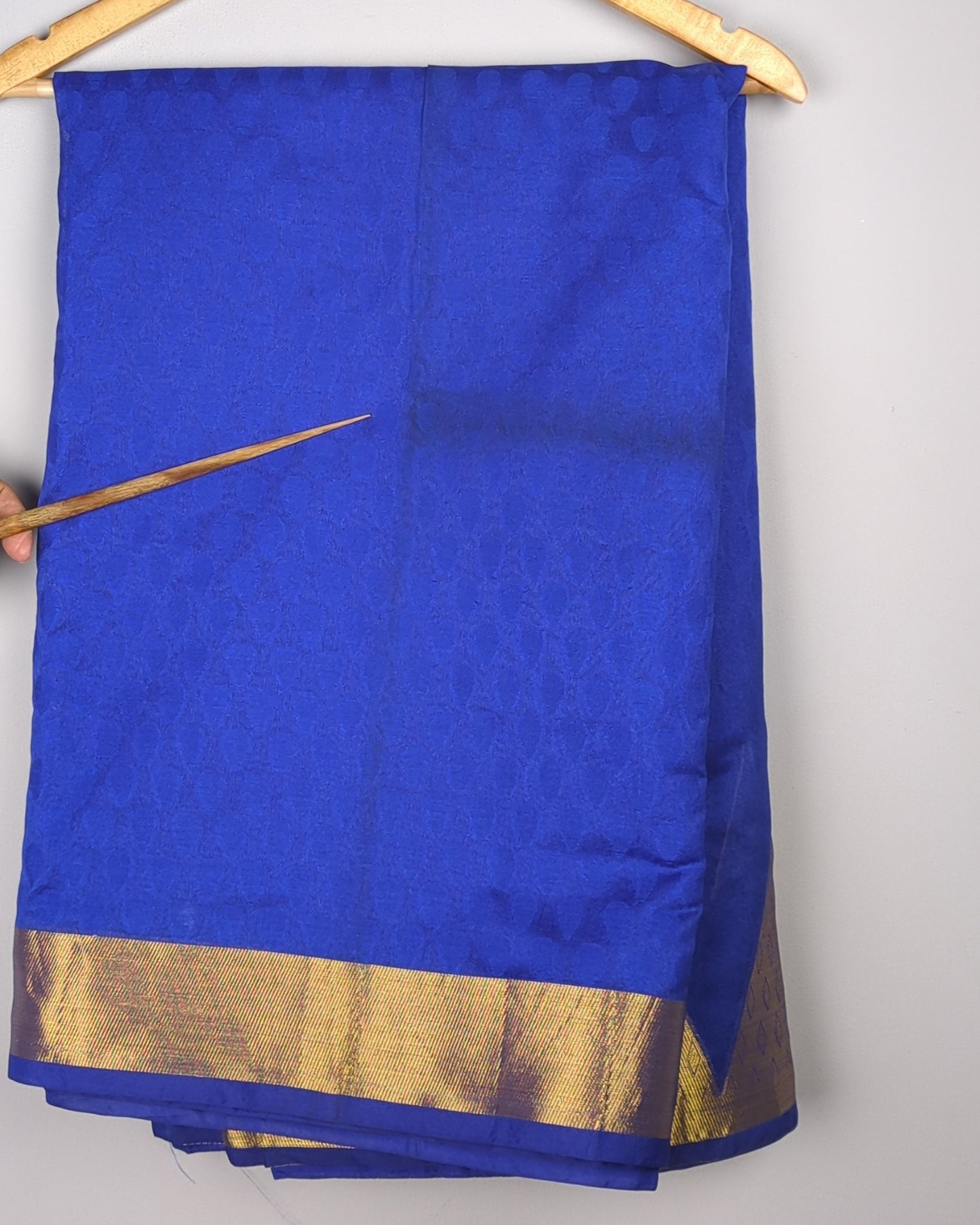 Blue Silk Saaree