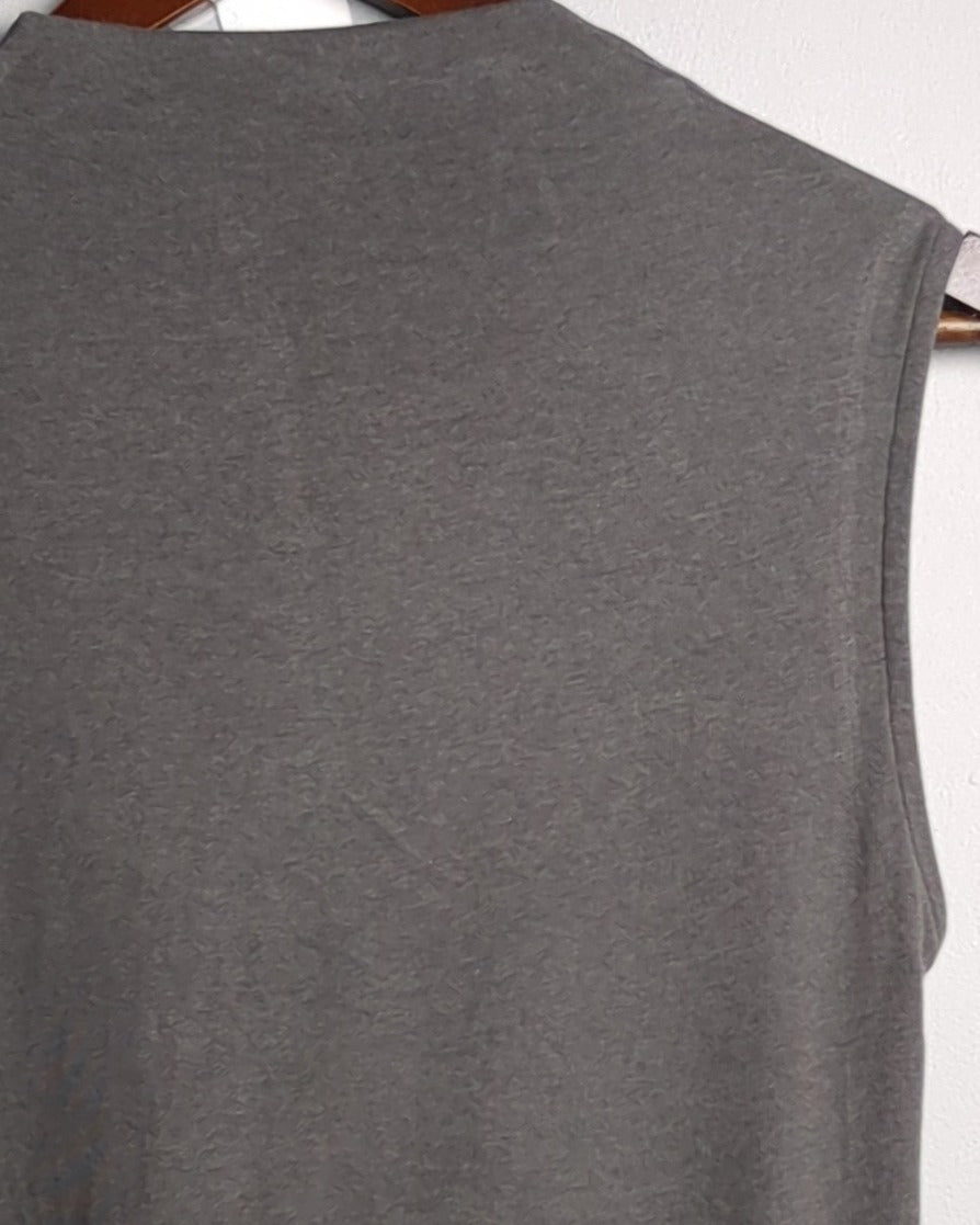 Zara Grey Sleeveless Top