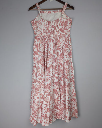 Bombay Catsey Pink Tiered Dress