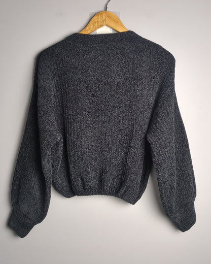 Urbanic Gray Ribbed Sweater