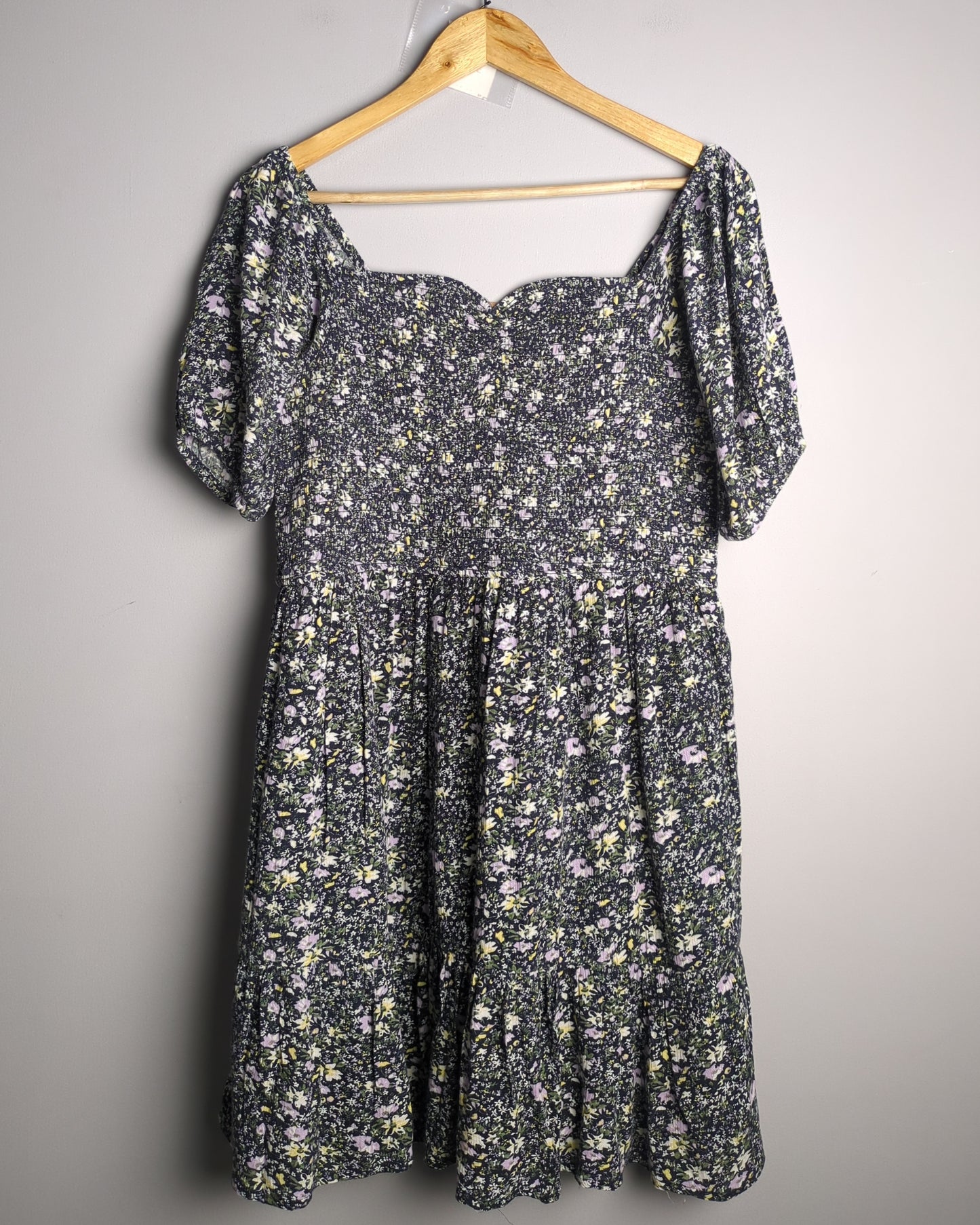 Jdy By Only Blue Floral Dress