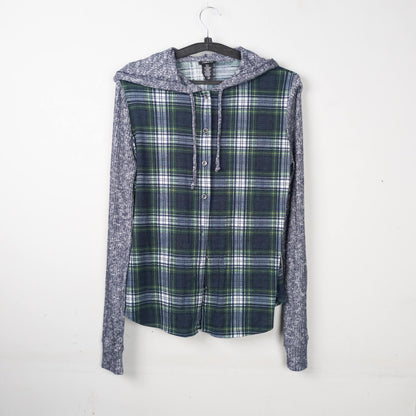 Hooded Plaid Flannel