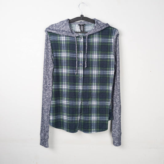 Hooded Plaid Flannel