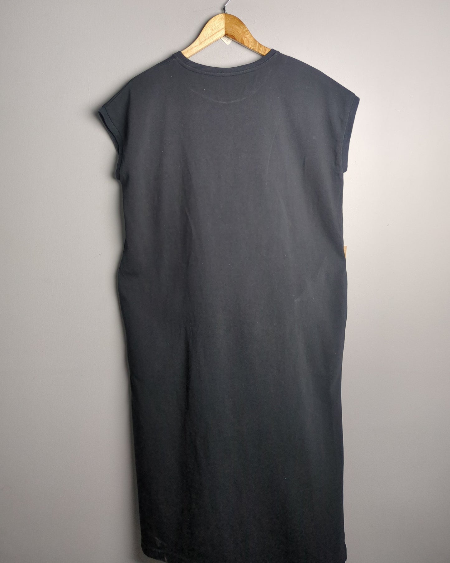 Muji Black T-Shirt Dress