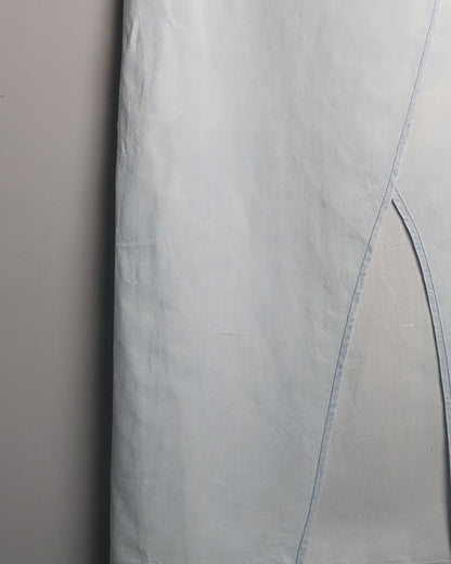 Zara Blue Wrap Skirt