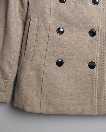 H&M Beige Peacoat Jacket