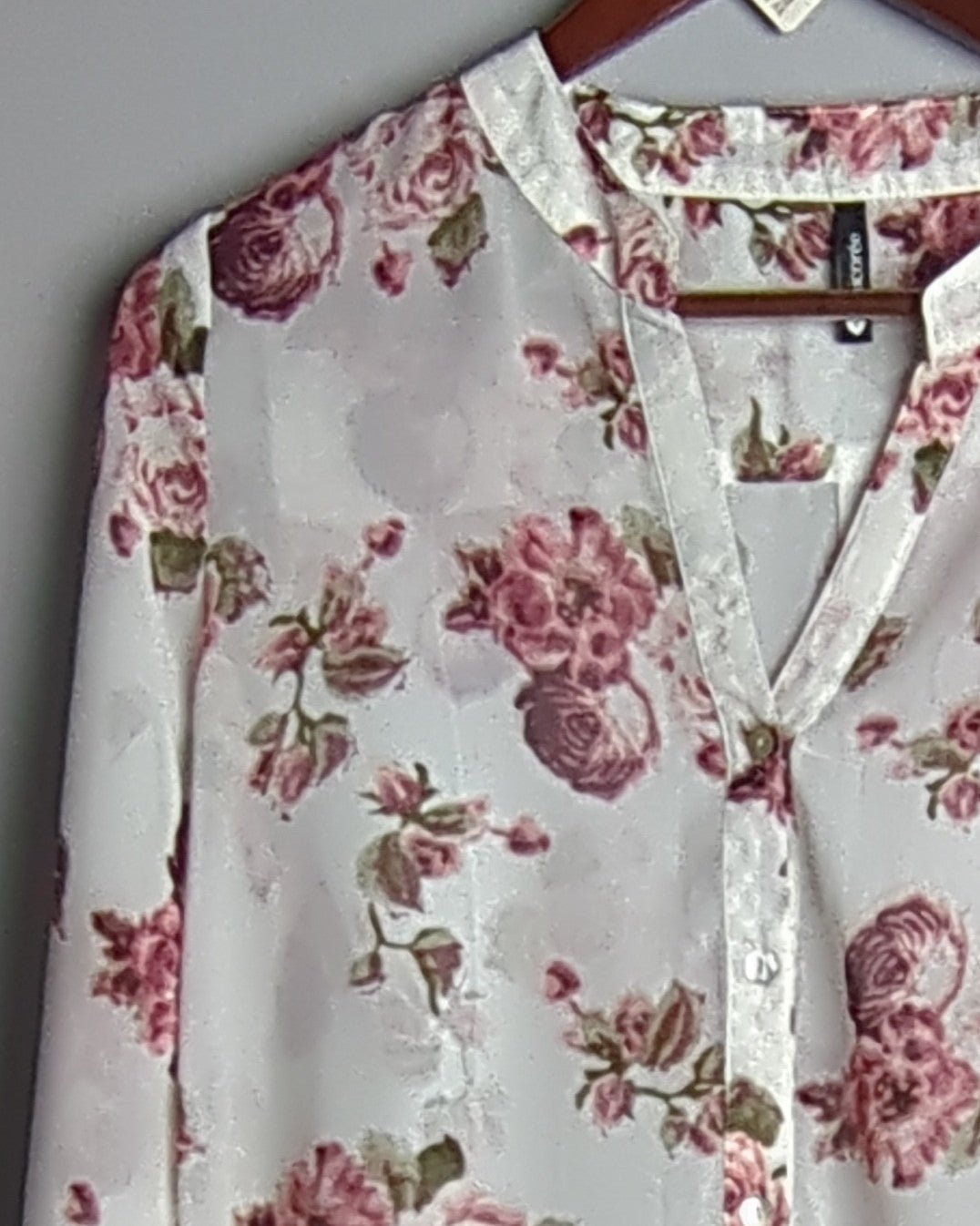 Chicoree White Floral Blouse