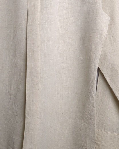H&M Beige Linen Shirt