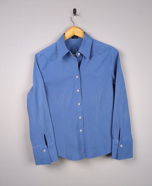 Periwinkle Button-Up