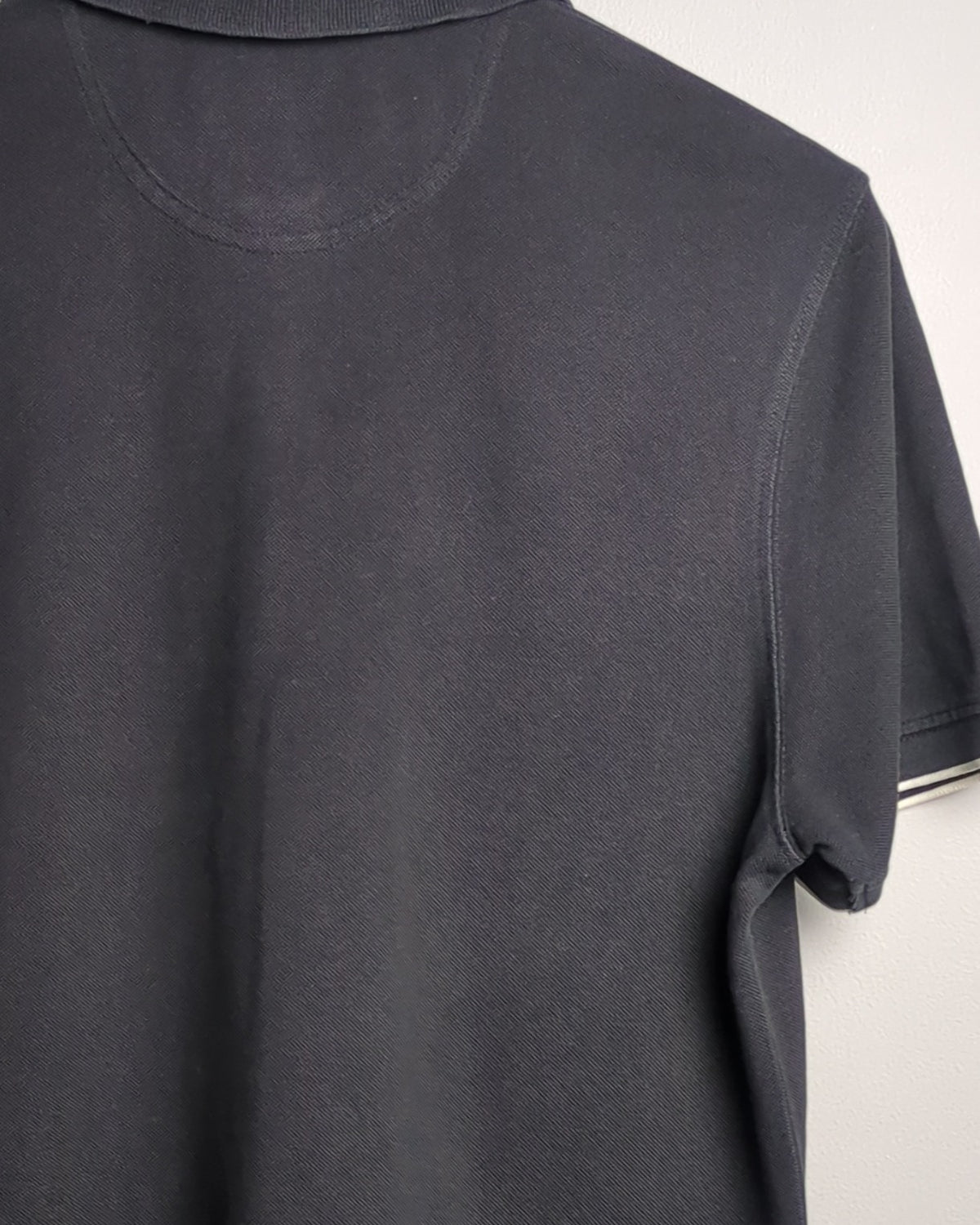 Cotton World Black Polo Shirt