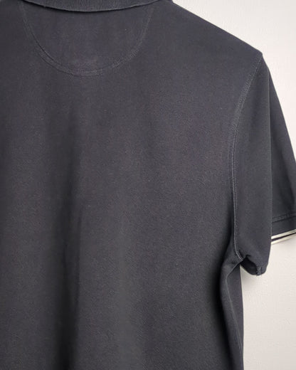 Cotton World Black Polo Shirt